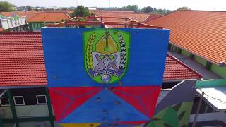 Tampak Atas Gedung SMK NEGERI 1 PANJI SITUBONDO ! LUAR BIASA !! SMK BISA