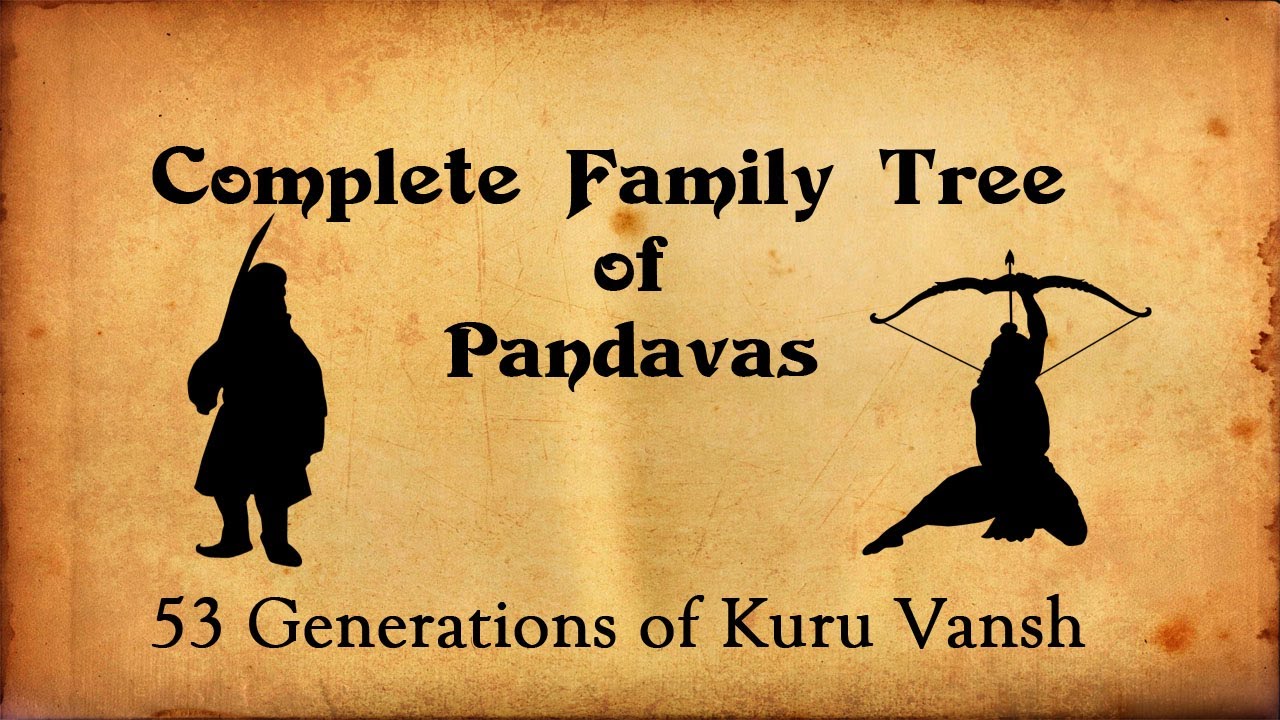 Mahabharata Family Tree Chart Pdf In Hindi