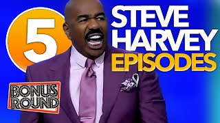 STEVE HARVEY Family Feud Full Episodes | 10 - 15
