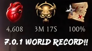 Krypt Speed Run World Record?! | MK Mobile 