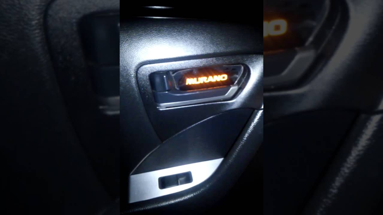 Подсветка ручек салона bmw