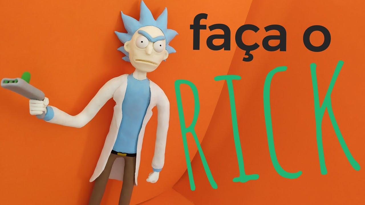 Como Fazer o Rick Sanchez de Rick and Morty Com Biscuit - DIY