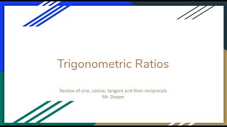 2/2 TrigRatio Day#2 April 20 2020