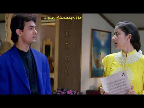 Kyun Chupate Ho Song  Mann Movie  Aamir Khan  Manisha Koirala  Udit Narayan  Anuradha Paudwal