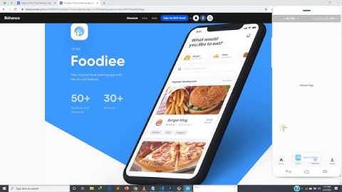Food Delivery App - 19 : Designing the explore page.
