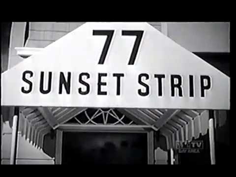 Television's Vintage Black & White TV era: 77 Sunset Strip (part 1...