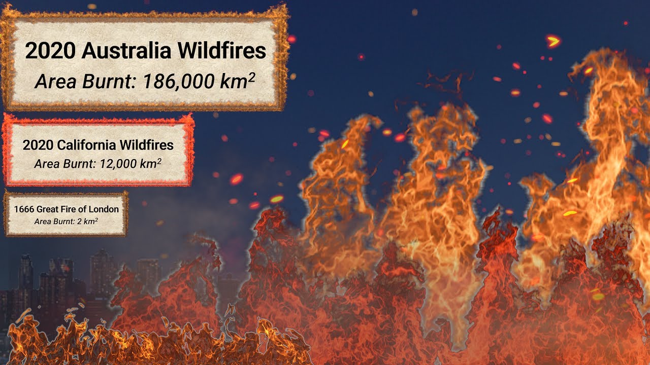 Wildfire Size Comparison