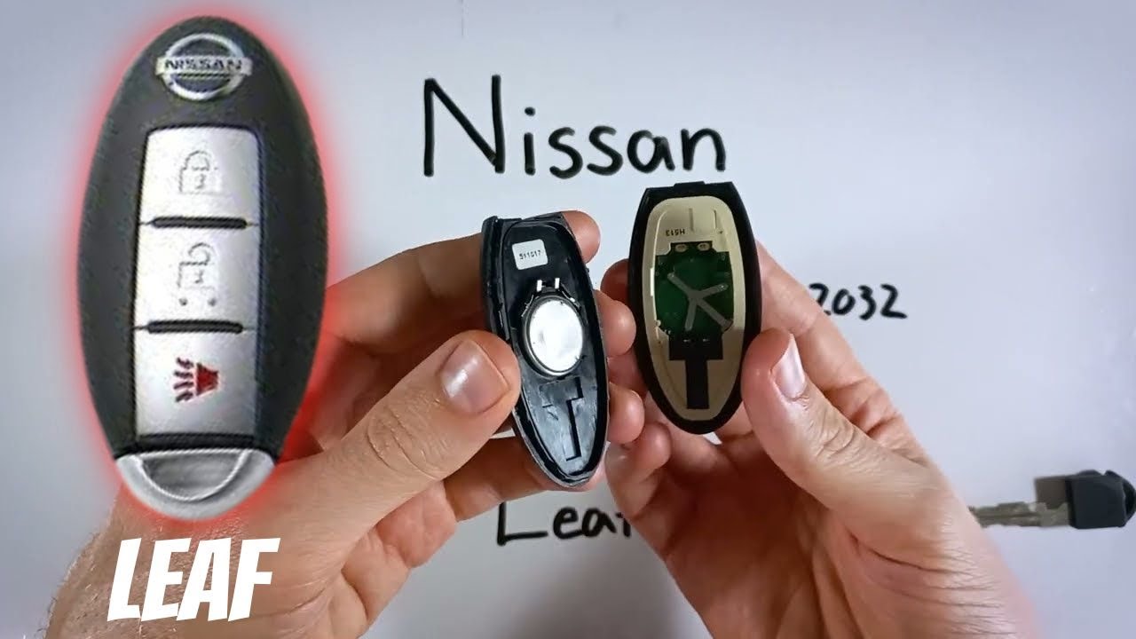 Nissan Leaf Key Fob Battery Replacement (2011 - 2020) - YouTube