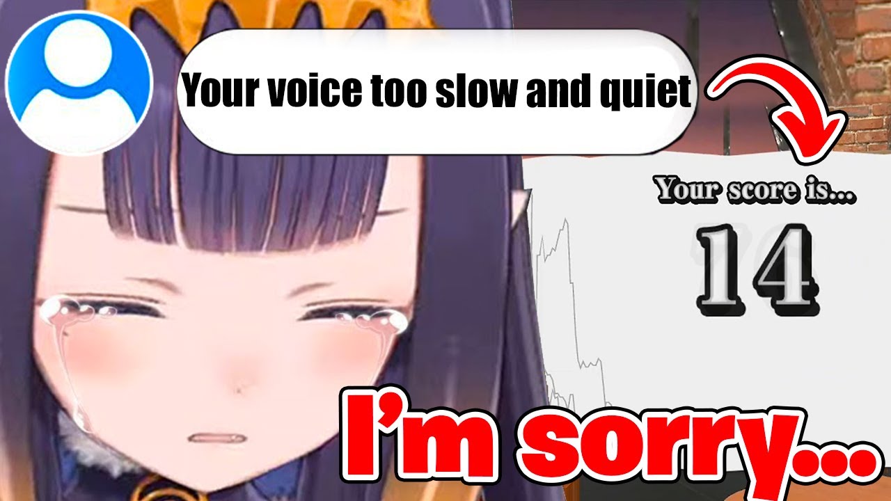 Ina's Voice Is Too Soft and Quiet for This Game 【Hololive EN】