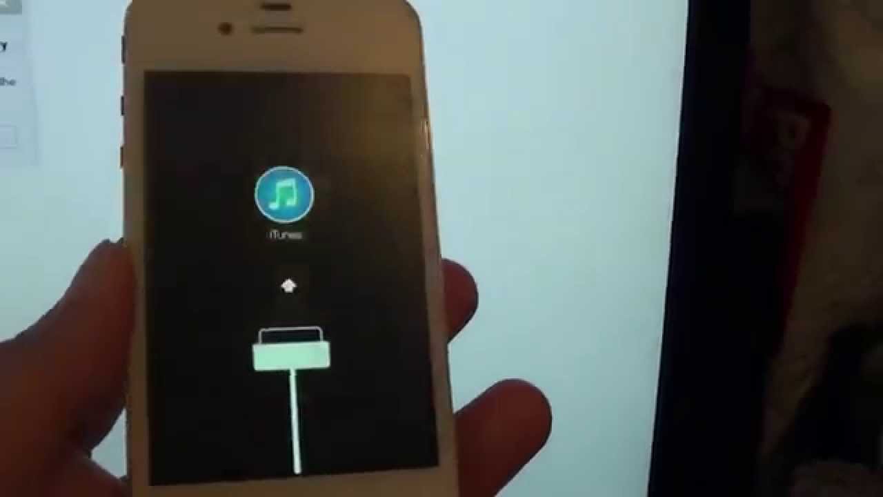 iPhone 4: Fix Stucked on iTunes Logo During Bootup - YouTube