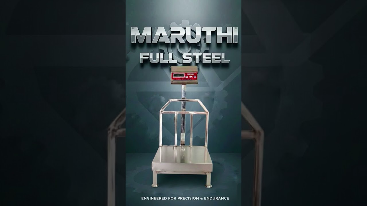 latest steel body weighing scale 