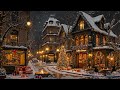 Jazz Background Music at Cozy Coffee Shop Christmas Ambience 🎄 Relaxing Christmas Jazz Music to Work