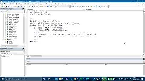 Excel VBA - Consolidar (juntar) datos de varias hojas en una sola usando macros.