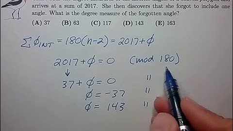 AMC Modular Arithmetic Example 1
