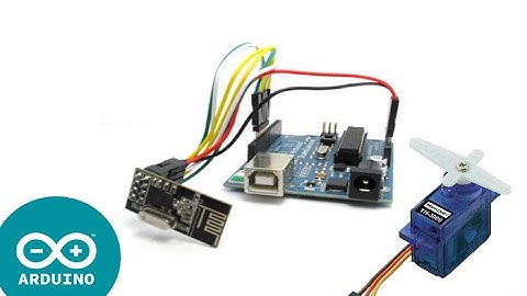 nRF24L01 Дистанционное управление серво (Ардуино)