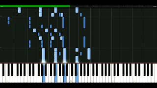 Ozzy Osbourne - Facing hell [Piano Tutorial] Synthesia | passkeypiano screenshot 5