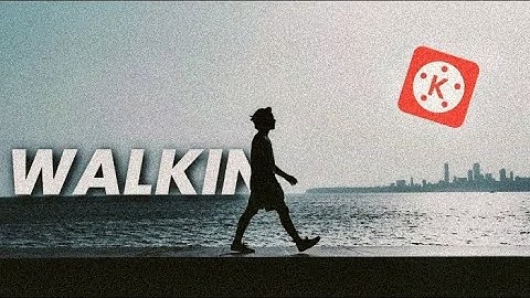 Reveal TEXT as you walk | Masking | Kinemaster Tutorial