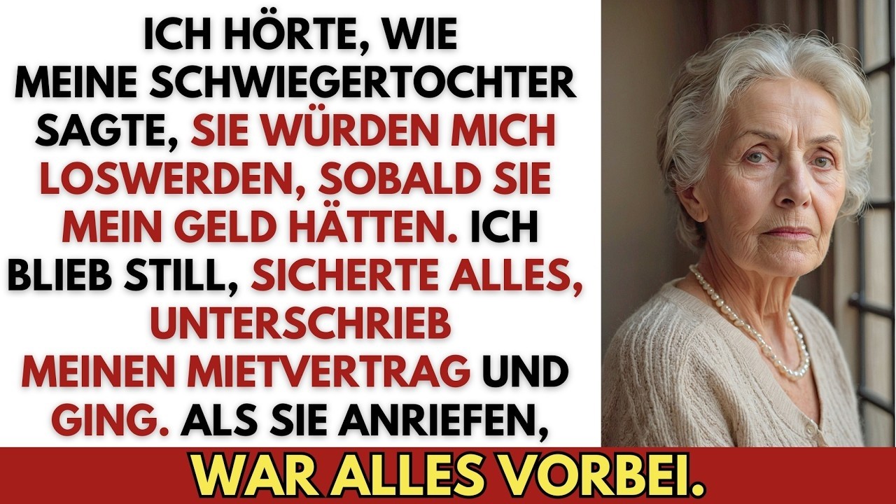 An einem schwülen Dienstag im Mai bügelte ich die Hemden meines Sohnes, als ich meine Schwiegertochter durch den Lüftungsschacht sagen hörte: „Sie hält sich für unverzichtbar, weil sie die Wäsche...