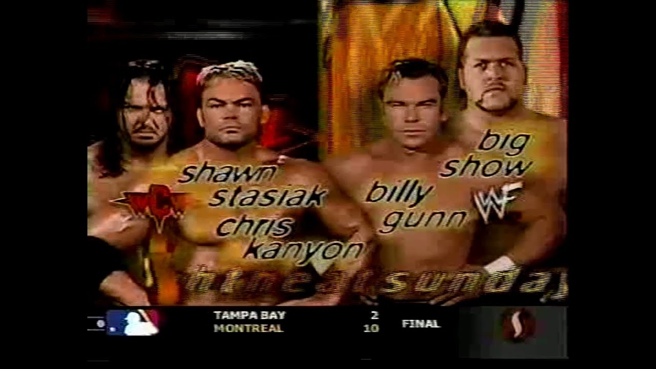 Big Show & Billy Gunn vs Shawn Stasiak & Kanyon   Heat July 15th, 2001