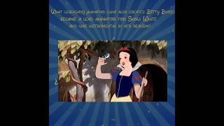 Who Actually Animated Snow White?