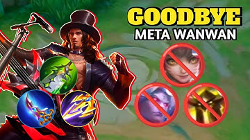 GOODBYE META WANWAN!! BUILD & EMBLEM YANG PAS LAWAN WANWAN & URANUS (Must Try) - Mobile Legends