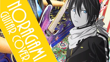 【TABS】 Noragami Aragoto Opening Guitar Cover - [THE ORAL CIGARETTES] Kyouran Hey Kids!! [velo city]
