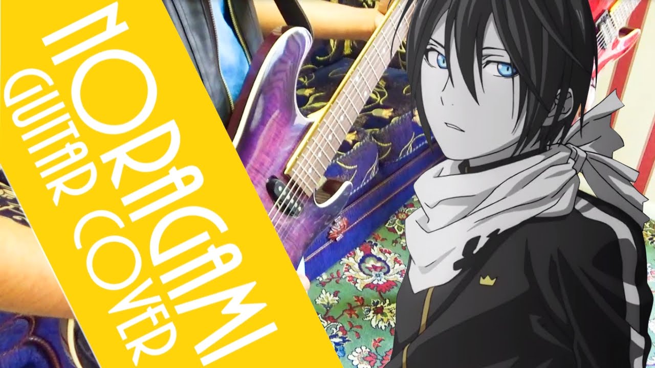 Tabs Noragami Aragoto Opening Guitar Cover The Oral Cigarettes Kyouran Hey Kids Velo City Youtube