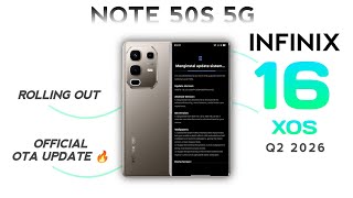 Infinix Note 50S 5G Xos 16 Android 16 Update Officially Rolling Out With Features Like Iphone