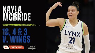 Kayla McBride Highlights vs. Dallas Wings | 5.30.23 | WNBA Hoops