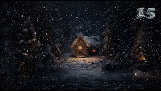 Winter Storm Ambience with Icy Howling Wind Sounds for Sleeping, Relaxing and Studying Background 5H