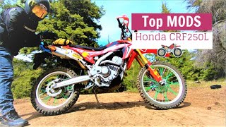 Crf250l My top 5 MODS. [2018 Honda Crf250L]