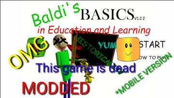 Baldis basic in education and learning(modded by NullZerep)
