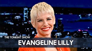 Evangeline Lilly Really Didn't Want to Become an Actor (Extended) | The Tonight Show