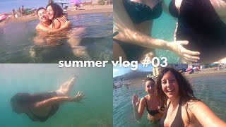 SUMMER VLOG 03 | GRABAMOS BAJO EL AGUA!!! 🐬 PRIMERA VEZ en la PLAYA EMBARAZADA 🤰