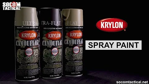 Krylon Camouflage Spray Paint - Socom Tactical