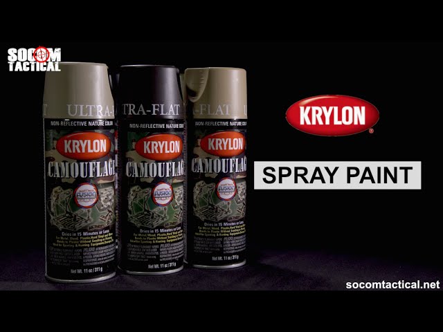 Krylon Camouflage Spray Paint - Socom Tactical 