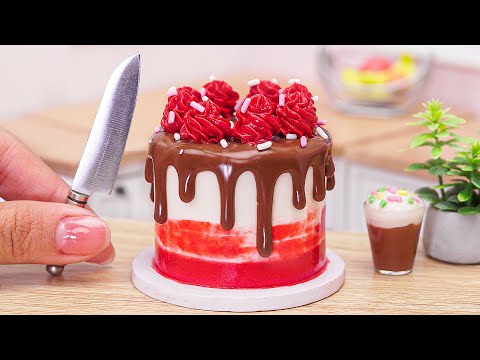 The Moist Miniature Red Velvet Chocolate Layer Cake Recipe - The Best Chocolate Cake | Mini Bakery