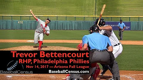 Trevor Bettencourt, RHP, Philadelphia Phillies  No...