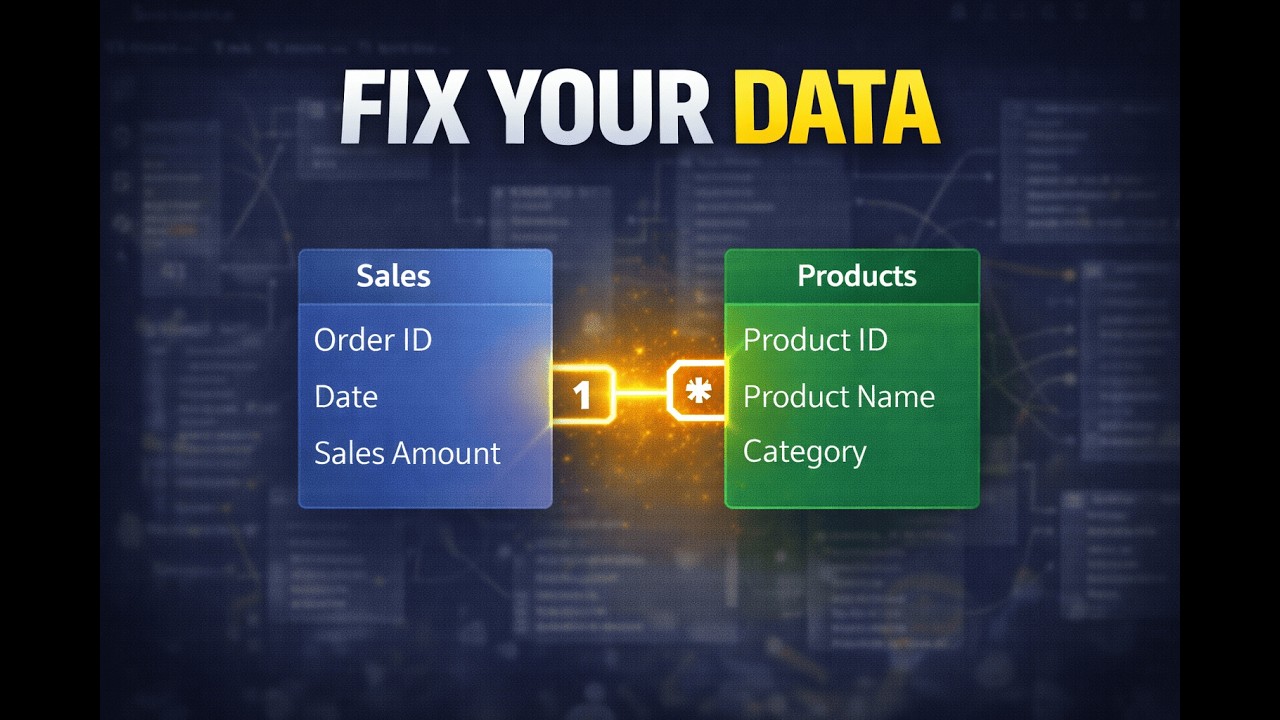 How to Create Relationships in Power BI (Data Modeling Tutorial) - YouTube