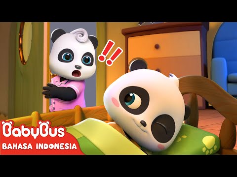 Aku Tak Mau Tidur | Lagu Pengantar Tidur | Kebiasaan Baik | Lagu Anak | BabyBus Bahasa Indonesia