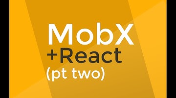 MobX tutorial #2 - Computed Values and Nested/Referenced Observables