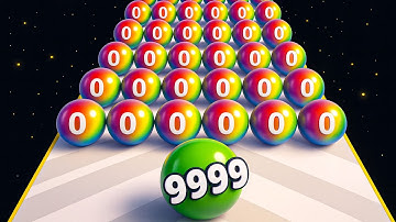 Ball Run 2048 ♾️ Infinity Balls Challenge vs Run Now – Stickman Balls 2048 Gameplay | Ep-018