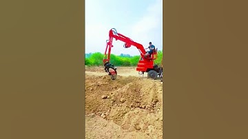 Rotating bucket dump truck- Good tools and machinery can increase work...