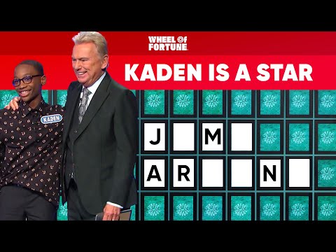 AMAZING Teen Contestant | Wheel of Fortune