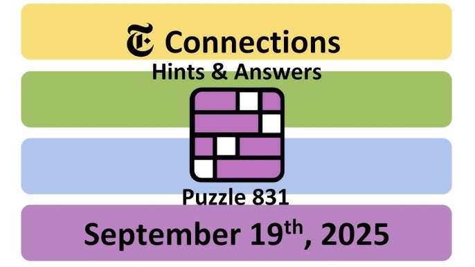 NYT Connections Puzzle Exposes Hidden Wordplay: September 19 Hints and Answers Revealed