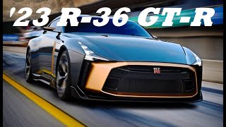 2023 NISSAN R36 GT-R – REFORMED FOR GREAT SPORTS PERFORMANCE, IN CLEAR  VIEWS; INTERIOR- EXTERIOR… 