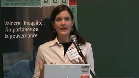 2009 Learning Forum: Panel  B: Sarah Beardmore - Part 2 / 3