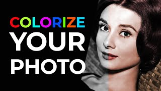 Photoshop: How to Colorize your Black & White Photo (without pen tool)