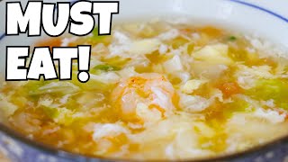 How to Make Shrimp Egg Drop Soup at Home