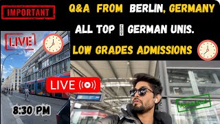 Visa, Admissions, APS | How easy are German ?? Public Universities to get admissions All QUERIES 